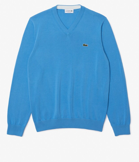 jersey pico tricot  bleu 99  lacoste